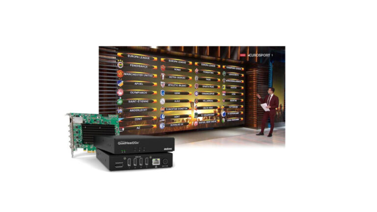Chyron Selects Matrox QuadHead2Go to Expand Broadcast Studio Video Wall Designs