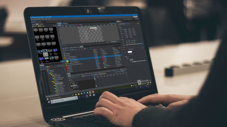 An image of the PRIME CG Bindings View on a laptop
