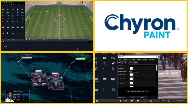 The new telestration, illustrated replay, virtual lineups, play visualization, and user interface of PAINT 9.0