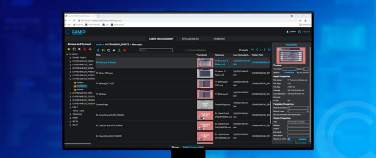 Chyron’s CAMIO 5.0 Release Brings Significant Updates to Leading MOS-Driven Graphics Asset Management System