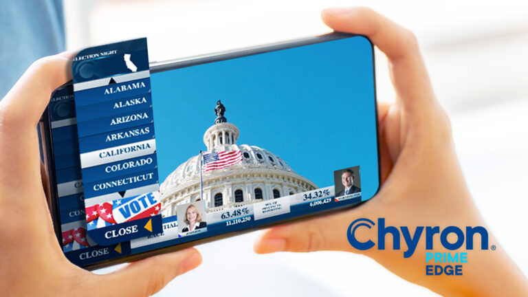Chyron Releases PRIME Platform 4.3 with Viewer-Controlled Interactive Graphics