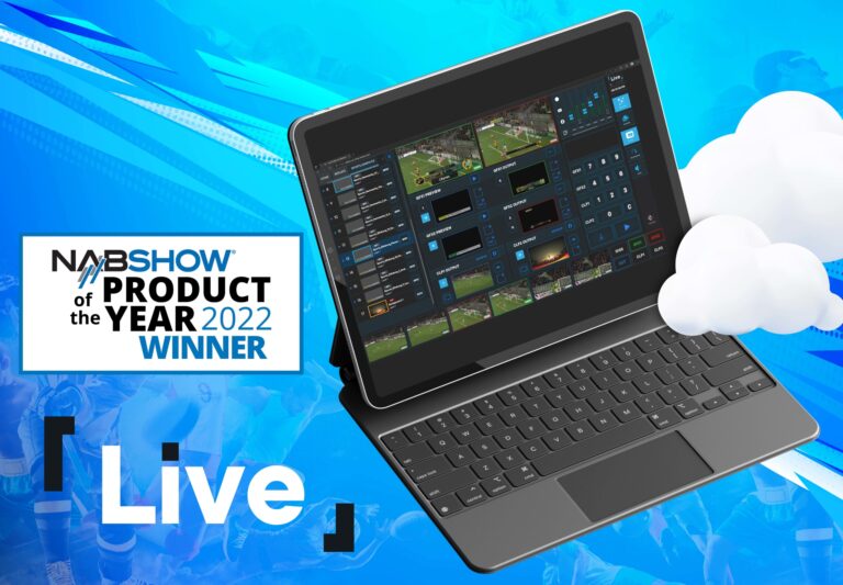 Chyron LIVE Wins 2022 NAB Show Product of the Year Award
