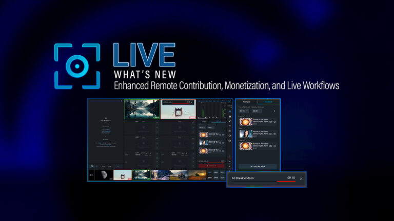 Chyron LIVE Unveils New Features: Haivision StreamHub Integration, SCTE-35 Ad Insertion, and Refined Switching Tools